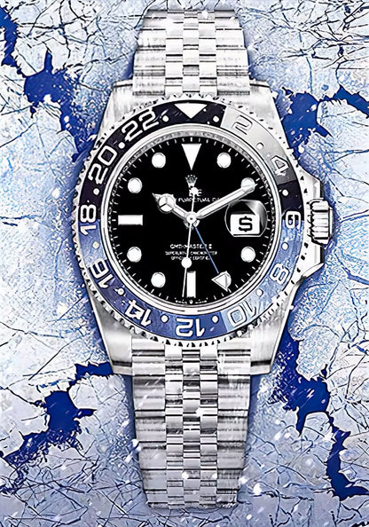 Abstract Graffiti Luxury Watch Poster Picture Brand Watches Canvas Painting Wall Art Home Print Living Room Decor Mural Cuadros