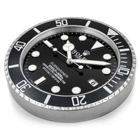 Submariner Black Style | Wall Clock