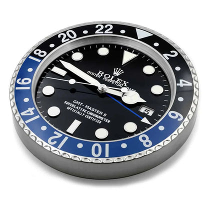 GMT Master II Batman Style, Black & Blue | Wall Clock