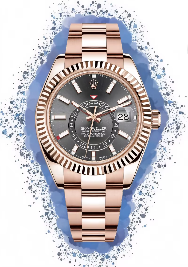 Abstract Graffiti Luxury Watch Poster Picture Brand Watches Canvas Painting Wall Art Home Print Living Room Decor Mural Cuadros