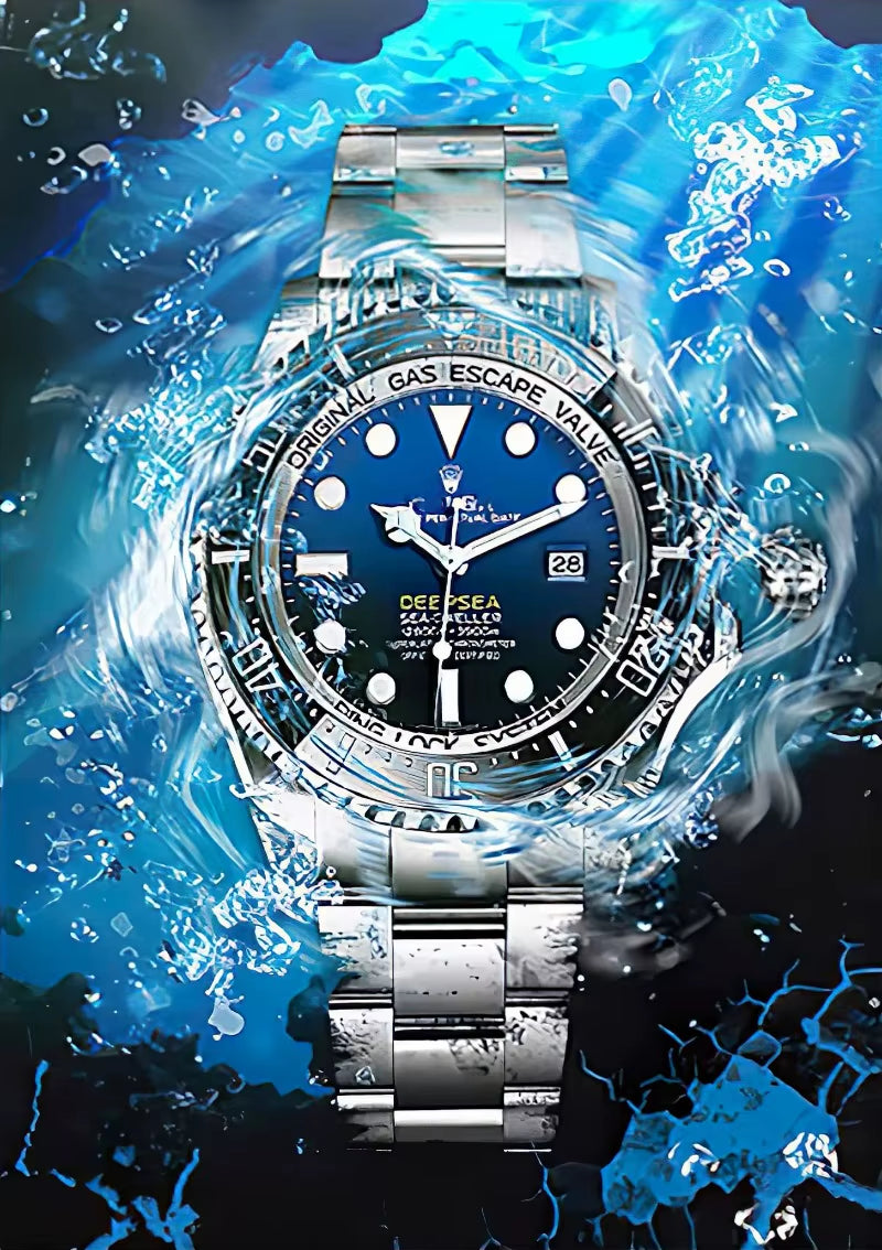 Abstract Graffiti Luxury Watch Poster Picture Brand Watches Canvas Painting Wall Art Home Print Living Room Decor Mural Cuadros