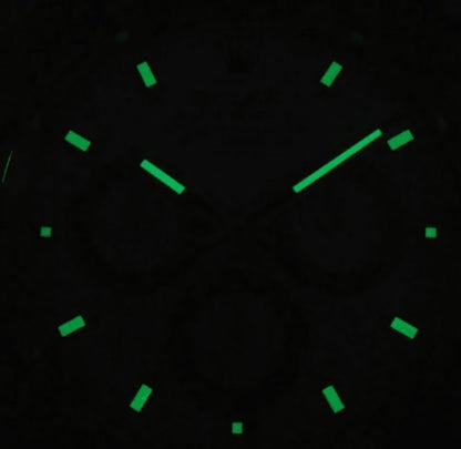 Daytona Style, Silver & Black | Wall Clock