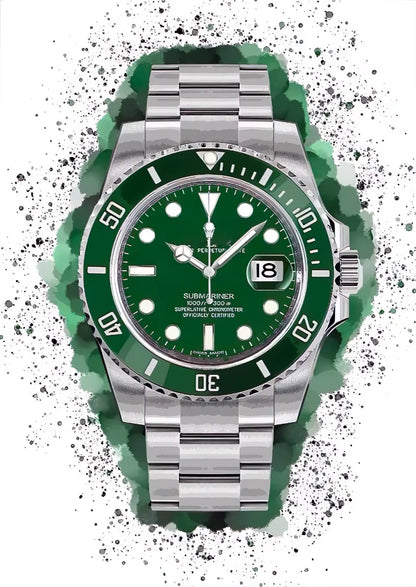 Abstract Graffiti Luxury Watch Poster Picture Brand Watches Canvas Painting Wall Art Home Print Living Room Decor Mural Cuadros