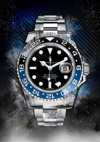 Abstract Graffiti Luxury Watch Poster Picture Brand Watches Canvas Painting Wall Art Home Print Living Room Decor Mural Cuadros